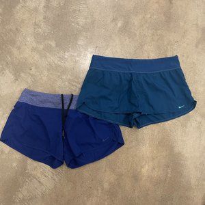 Bundle - 2 Nike Low-Rise Running Shorts